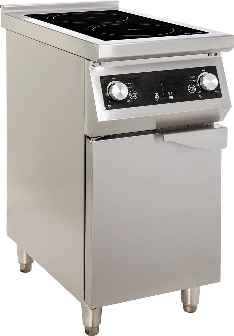 KBS Gastrotechnik Induktionsherd 2 Kochzonen 2x 5KW