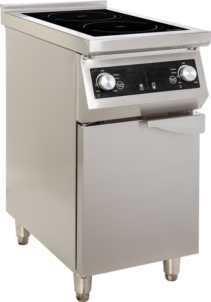 KBS Gastrotechnik Induktionsherd 2 Kochzonen 2x 5KW