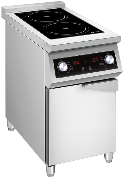 KBS Gastrotechnik Induktionsherd 2 Kochzonen 2x 5KW