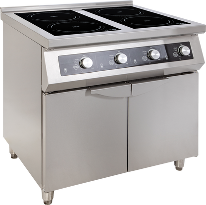 KBS Gastrotechnik Induktionsherd 4 Kochzonen 4x 5KW