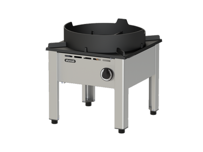 KBS Gastrotechnik Gas Hockerkocher mit 13 kW Hochleistungsbrenner