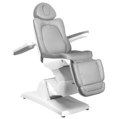 ActiveShop Elektrischer Kosmetikstuhl Azzurro 870 3 Motoren grau