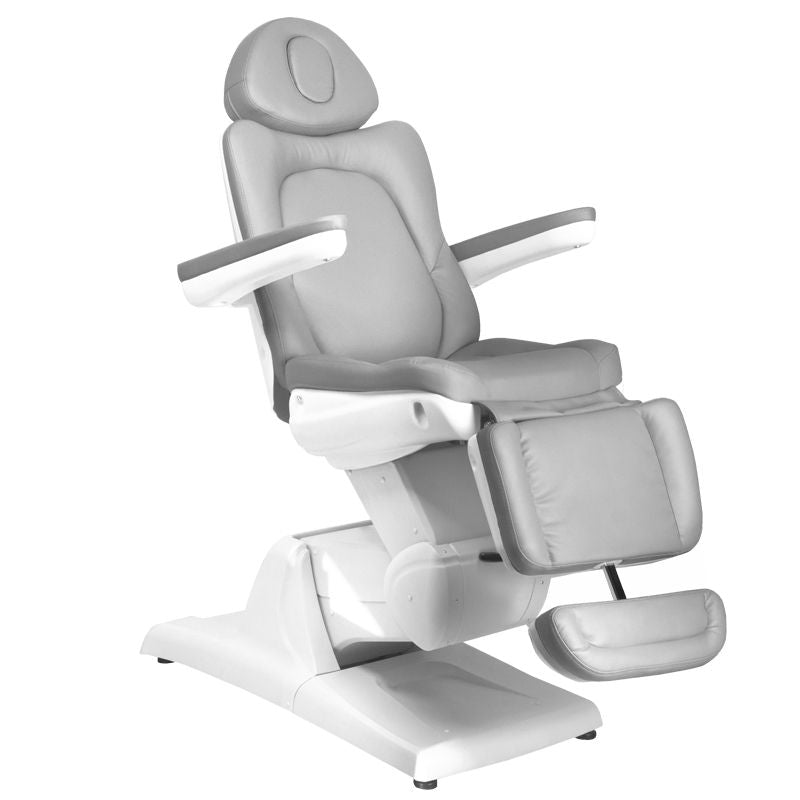 ActiveShop Elektrischer Kosmetikstuhl Azzurro 870 3 Motoren grau