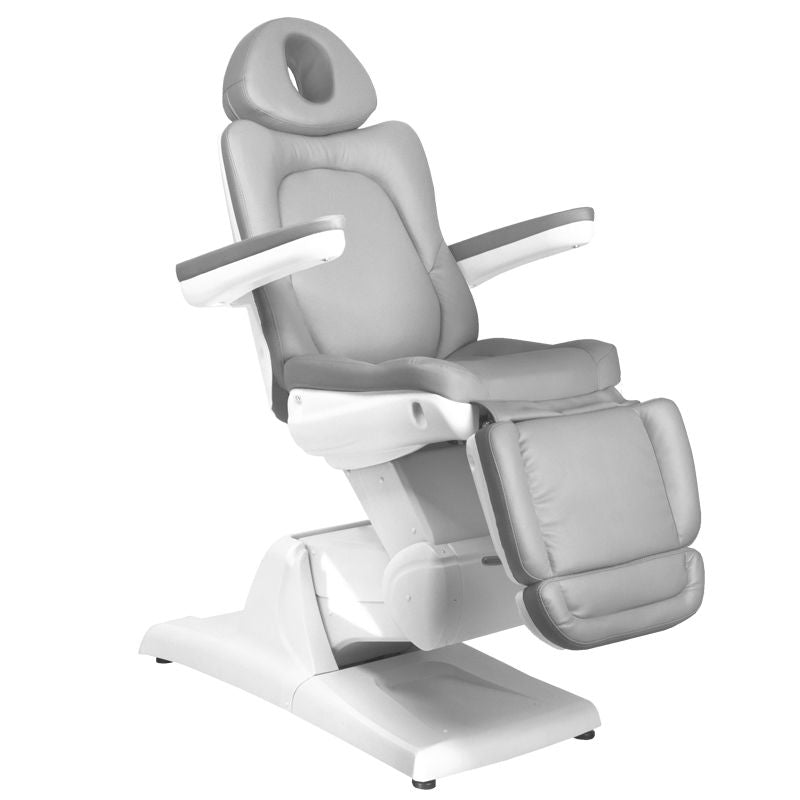 ActiveShop Elektrischer Kosmetikstuhl Azzurro 870 3 Motoren grau