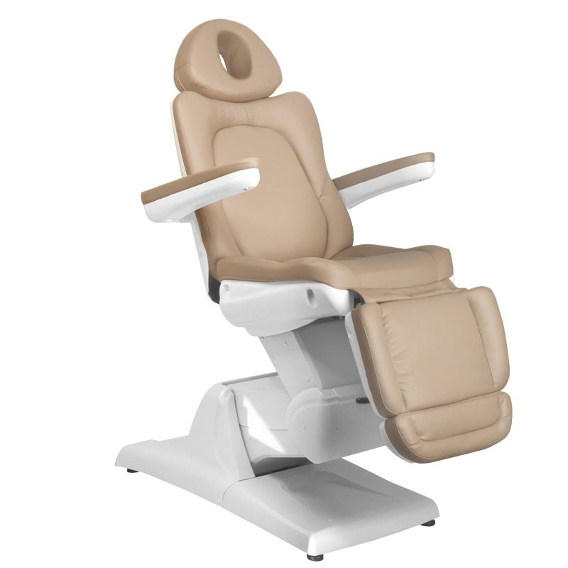 ActiveShop Elektrischer Kosmetikstuhl Azzurro 870 3 Motoren Cappuccino