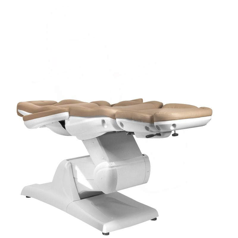 ActiveShop Elektrischer Kosmetikstuhl Azzurro 870 3 Motoren Cappuccino