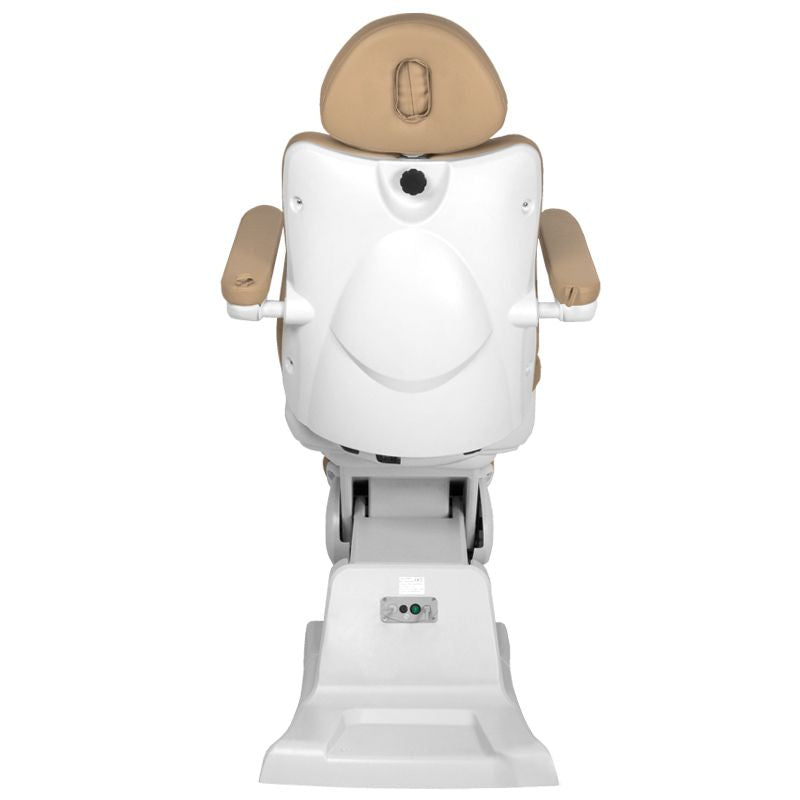 ActiveShop Elektrischer Kosmetikstuhl Azzurro 870 3 Motoren Cappuccino