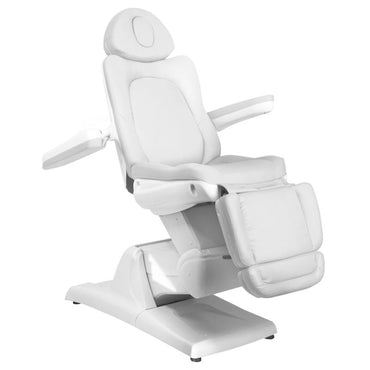 ActiveShop Elektrischer Kosmetikstuhl Azzurro 870 3 Motoren weiß