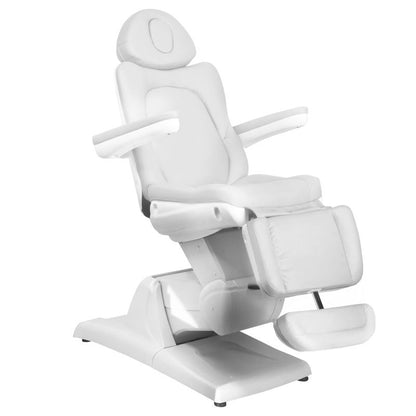 ActiveShop Elektrischer Kosmetikstuhl Azzurro 870 3 Motoren weiß