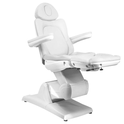 ActiveShop Elektrischer Kosmetikstuhl Azzurro 870 3 Motoren weiß