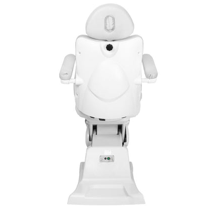ActiveShop Elektrischer Kosmetikstuhl Azzurro 870 3 Motoren weiß