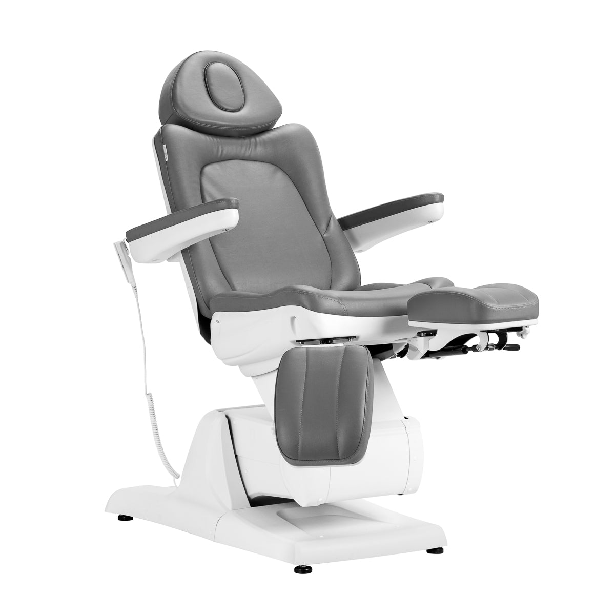 ActiveShop Elektrischer Kosmetikstuhl Azzurro 870S Pedi 3 Motoren grau