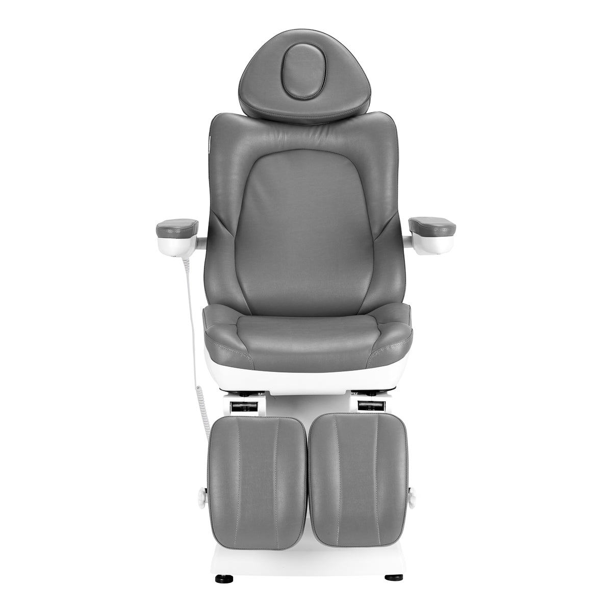 ActiveShop Elektrischer Kosmetikstuhl Azzurro 870S Pedi 3 Motoren grau