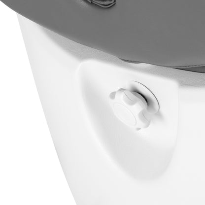 ActiveShop Elektrischer Kosmetikstuhl Azzurro 870S Pedi 3 Motoren grau