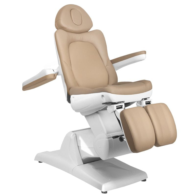 ActiveShop Elektrischer Kosmetikstuhl Azzurro 870S Pedi 3 Motoren Cappuccino