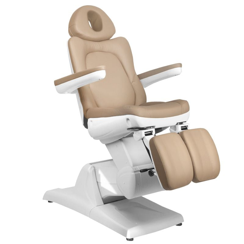 ActiveShop Elektrischer Kosmetikstuhl Azzurro 870S Pedi 3 Motoren Cappuccino