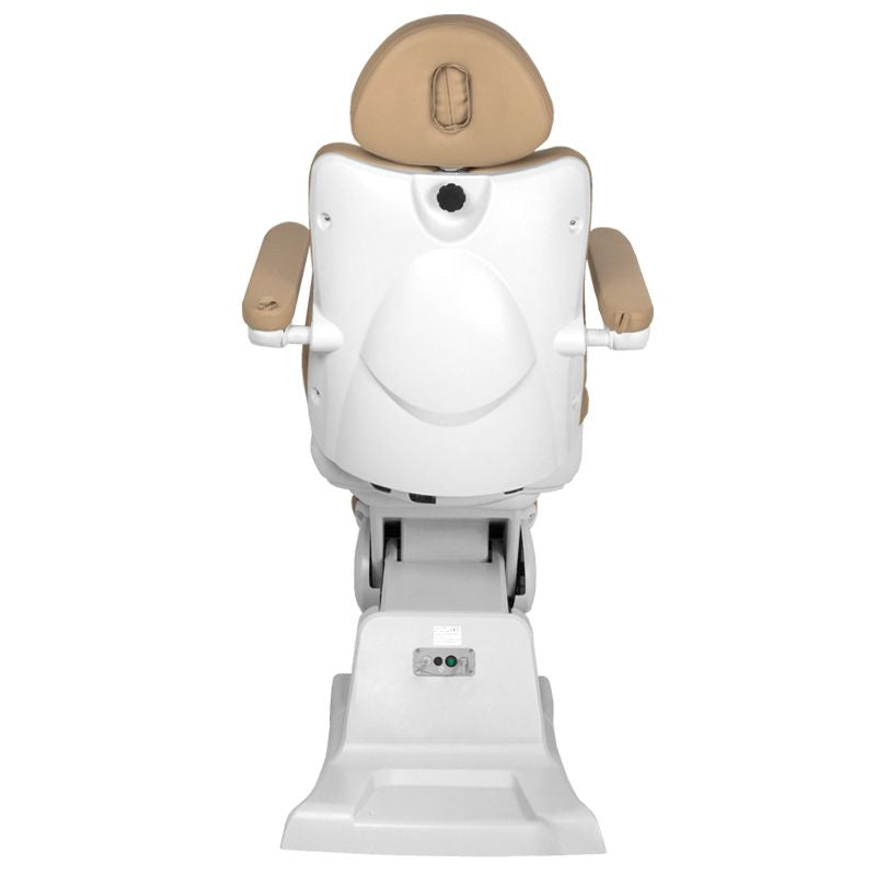 ActiveShop Elektrischer Kosmetikstuhl Azzurro 870S Pedi 3 Motoren Cappuccino