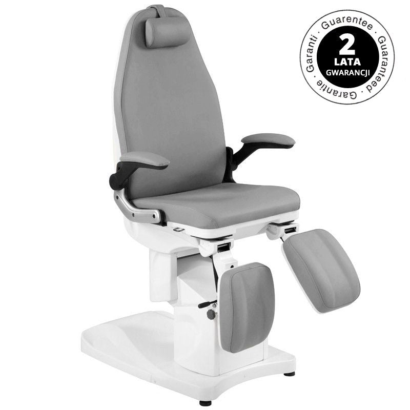 ActiveShop Elektrischer Fußpflegestuhl Azzurro 709A 3 Motoren grau