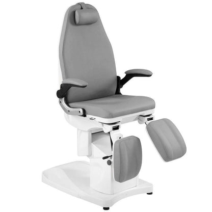 ActiveShop Elektrischer Fußpflegestuhl Azzurro 709A 3 Motoren grau
