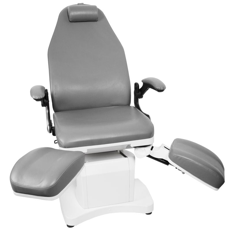 ActiveShop Elektrischer Fußpflegestuhl Azzurro 709A 3 Motoren grau