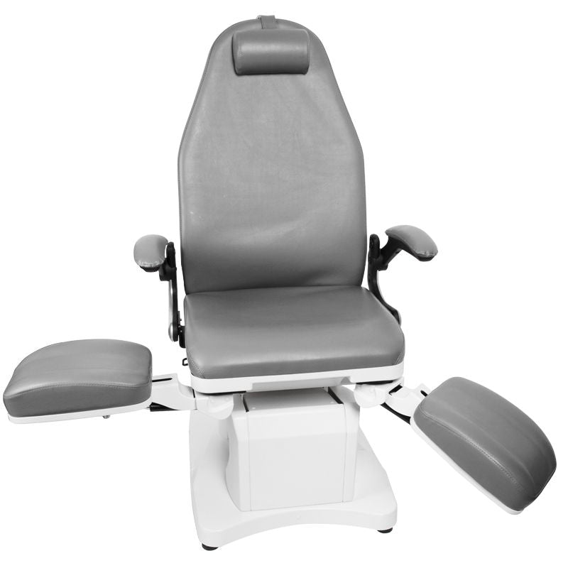 ActiveShop Elektrischer Fußpflegestuhl Azzurro 709A 3 Motoren grau