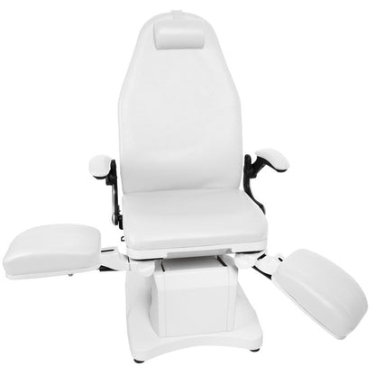 ActiveShop Elektrischer podologischer Stuhl Azzurro 709A 3 Motoren weiß