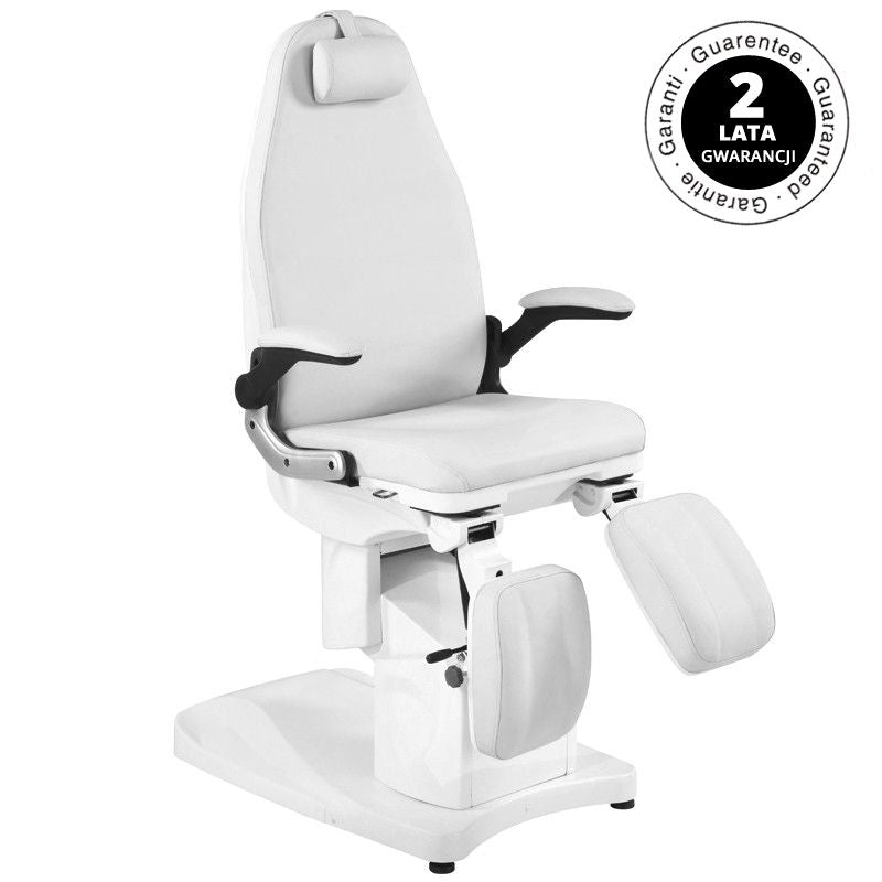 ActiveShop Elektrischer podologischer Stuhl Azzurro 709A 3 Motoren weiß