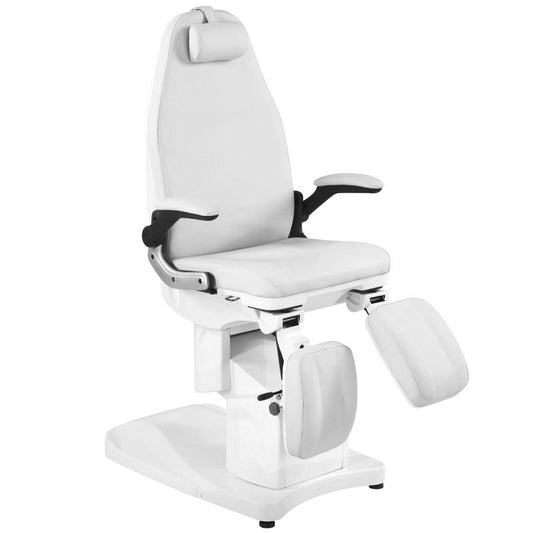 ActiveShop Elektrischer podologischer Stuhl Azzurro 709A 3 Motoren weiß