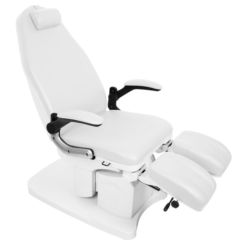 ActiveShop Elektrischer podologischer Stuhl Azzurro 709A 3 Motoren weiß