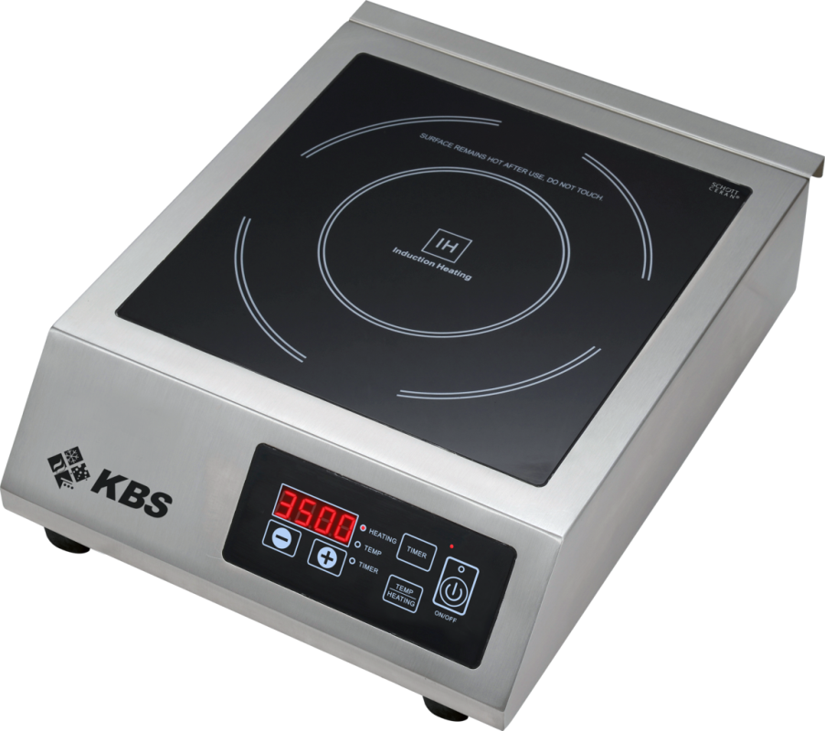 KBS Gastrotechnik Induktions-Kochfläche 3,5 kW mit Soft-Touch SCHOTT CERAN® Feld