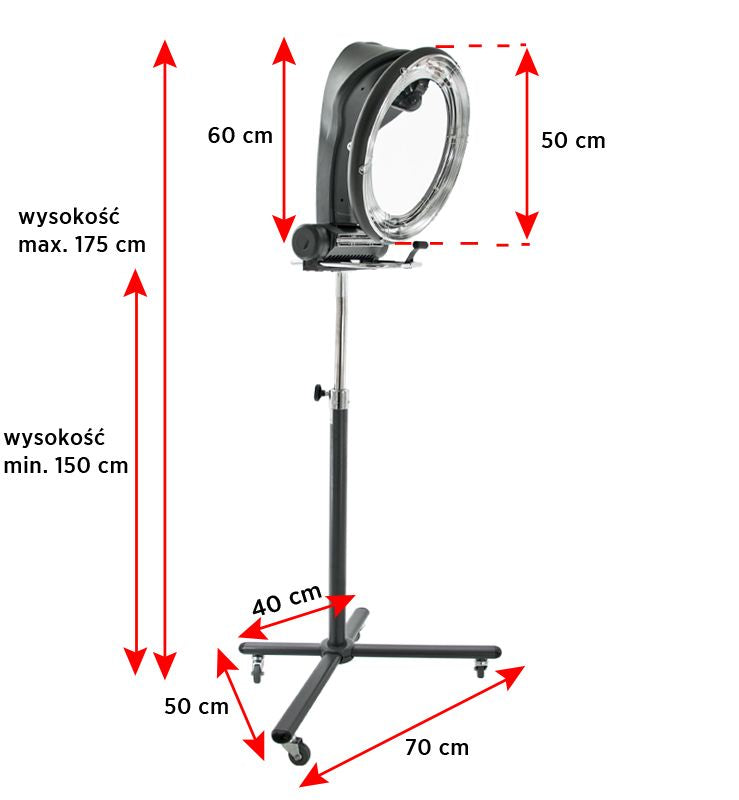 ActiveShop Gabbiano Infrazon stehend FL-101S grau