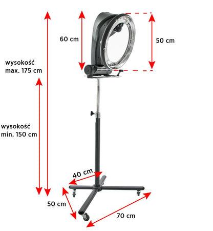ActiveShop Gabbiano Infrazon stehend FL-101S grau