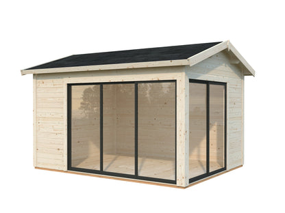 Palmako Amanda 11,2 m2 Slide - Grau tauchgrundiert