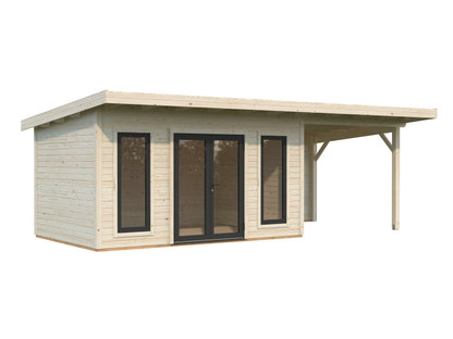 Palmako Aurelia 12,7+7,9 m2 - Transparent tauchgrundiert