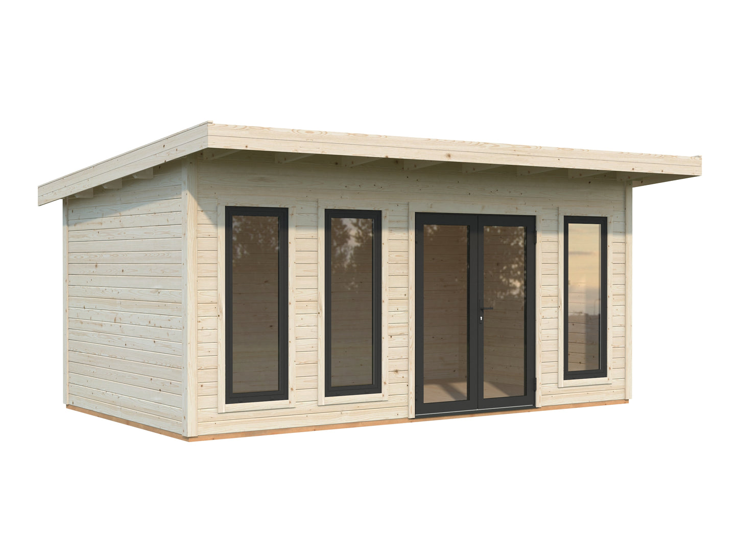 Palmako Aurelia 15,2 m2 - Grau tauchgrundiert
