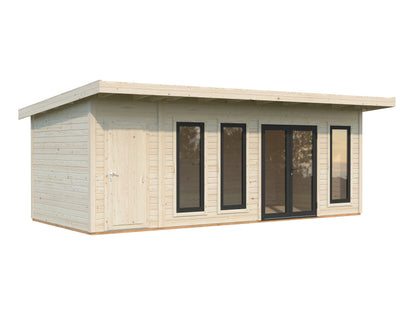 Palmako Aurelia 19,2 m2 - Grau tauchgrundiert