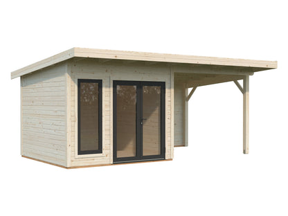 Palmako Aurelia 8,4+7,9 m2 - Naturbelassen