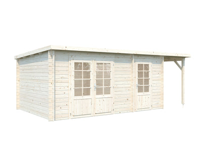 Palmako Ella 13,1+3,9 m2 - Naturbelassen