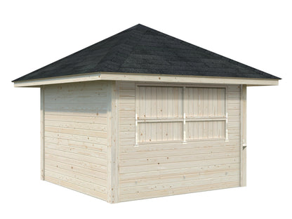 Palmako Bianca 8,3 m2 Set 104 - Lackiert weiß RAL9016