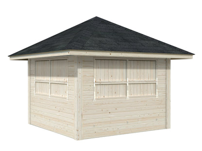 Palmako Bianca 8,3 m2 Set 106 - Lackiert weiß RAL9016