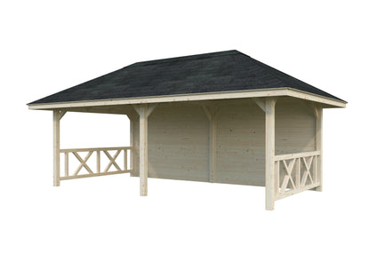Palmako Bianca 16,6 m2 Set 108 - Grau tauchgrundiert