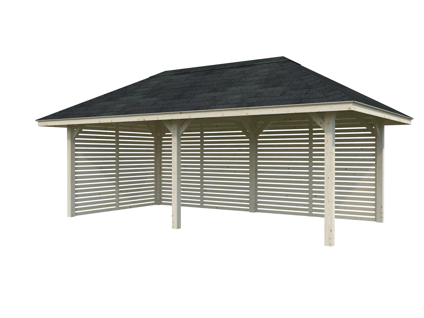 Palmako Bianca 16,6 m2 Set 109 - Hellbraun tauchgrundiert
