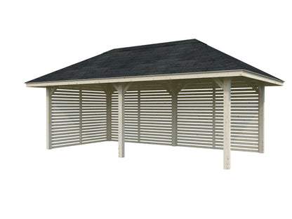 Palmako Bianca 16,6 m2 Set 109 - Hellbraun tauchgrundiert