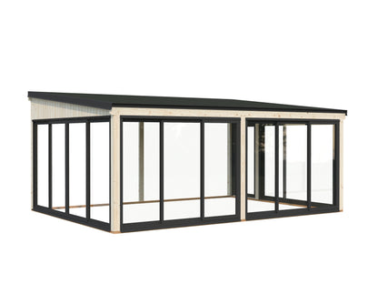 Palmako Lumi 23,3 m2 Slide Plus - Transparent tauchgrundiert