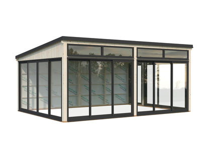 Palmako Saga 23,3 m2 Slide - Naturbelassen