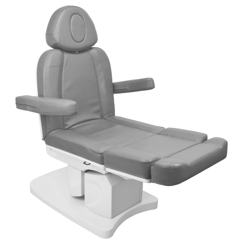 ActiveShop Elektrischer Kosmetikstuhl Azzurro 708A 4 Motoren grau