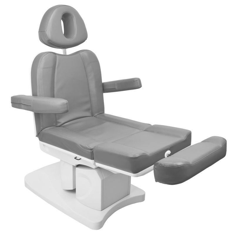 ActiveShop Elektrischer Kosmetikstuhl Azzurro 708A 4 Motoren grau