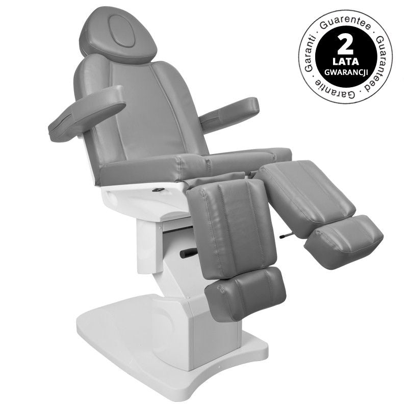 ActiveShop Elektrischer Kosmetikstuhl Azzurro 708AS Pedi 3 Motor grau