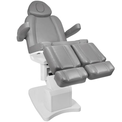 ActiveShop Elektrischer Kosmetikstuhl Azzurro 708AS Pedi 3 Motor grau