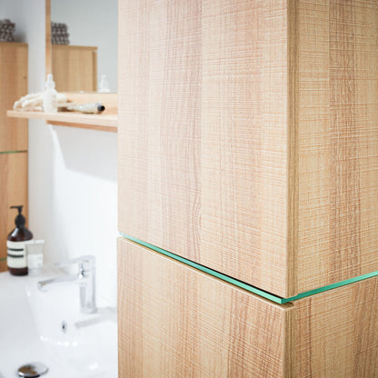 Home Deluxe Badmöbel Komplettset WANGEROOGE BIG XL - Holz